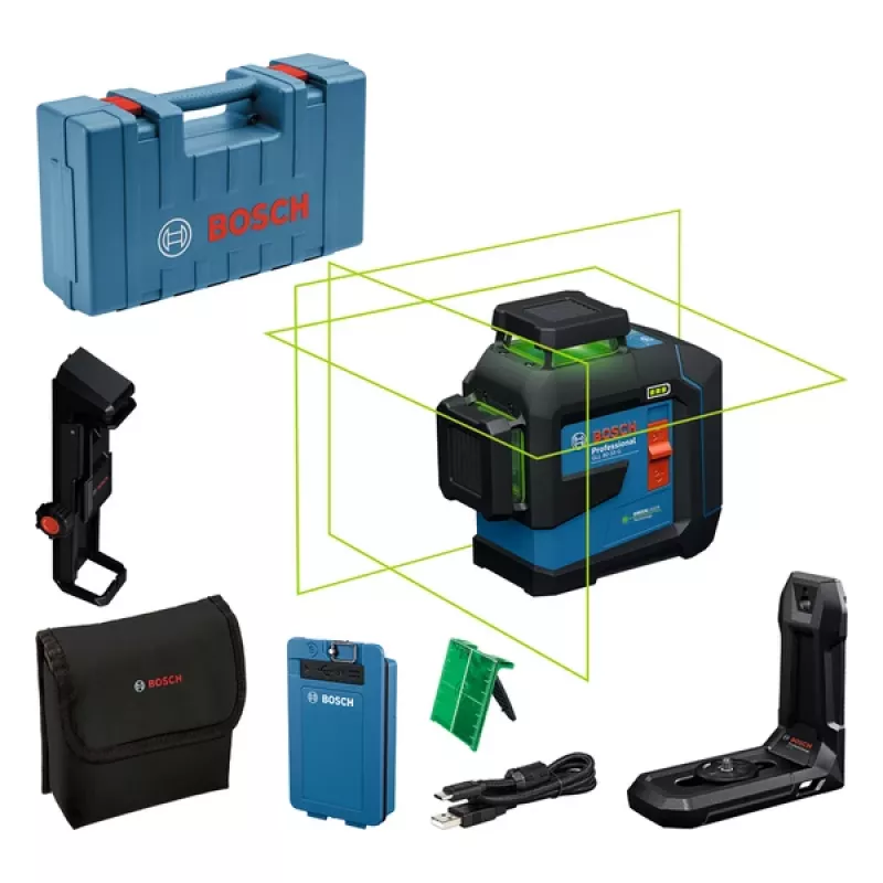 Bosch GLL 80-33 G Line level 30 m 500-540 nm (< 10mW)