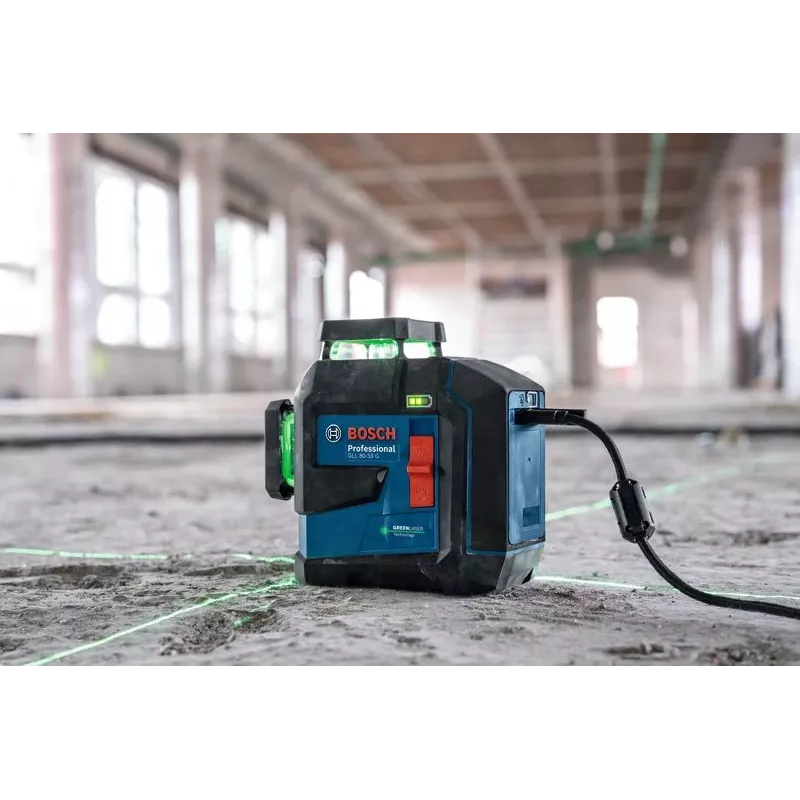 Bosch GLL 80-33 G Line level 30 m 500-540 nm (< 10mW)