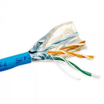 ACT CAT5E F/UTP LSZH stranded patch blue 500 m Cable length 500 m
