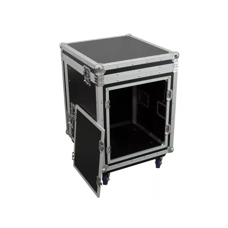 Flight case Roadinger 3010999N Plywood Black Silver 27.4 kg