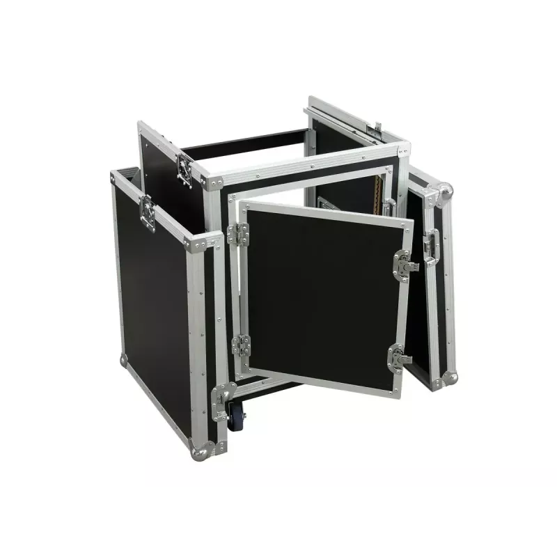 Flight case Roadinger 3010999N Plywood Black Silver 27.4 kg