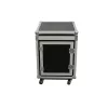 Flight case Roadinger 3010999N Plywood Black Silver 27.4 kg