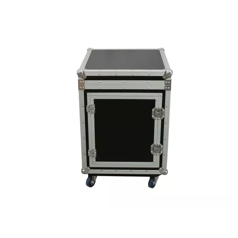 Flight case Roadinger 3010999M Plywood Black Silver 25 kg