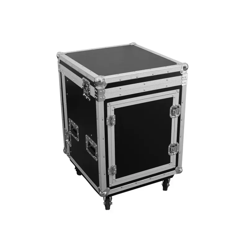 Flight case Roadinger 3010999M Plywood Black Silver 25 kg