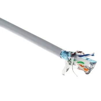 ACT CAT6A F/UTP solid twisted pair cable, PVC, AWG 23, CPR: B2ca, 500 m