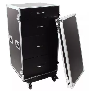 Flight case Roadinger 30126432 Plywood Black Silver 64.5 kg