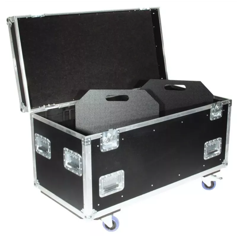 Flight case Roadinger 30126410 Plywood Black Silver 46.5 kg