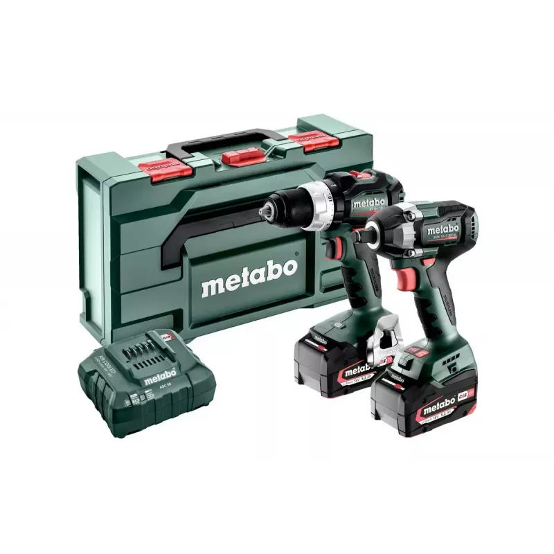 Screw gun Metabo SET 2.9.3 18V 2100 RPM Black, Green, Red
