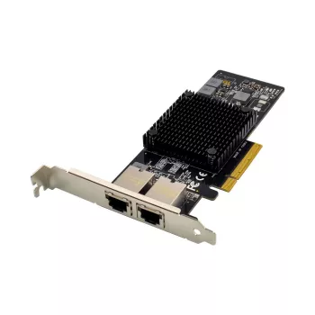 Network adapter MicroConnect PCIe x8 Dual RJ45 10 GbE X550, PCIe x8, Dual RJ45 10GbE