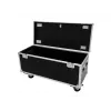 Hard shell case Roadinger 30126925 Aluminium Birch Black 17.9 kg