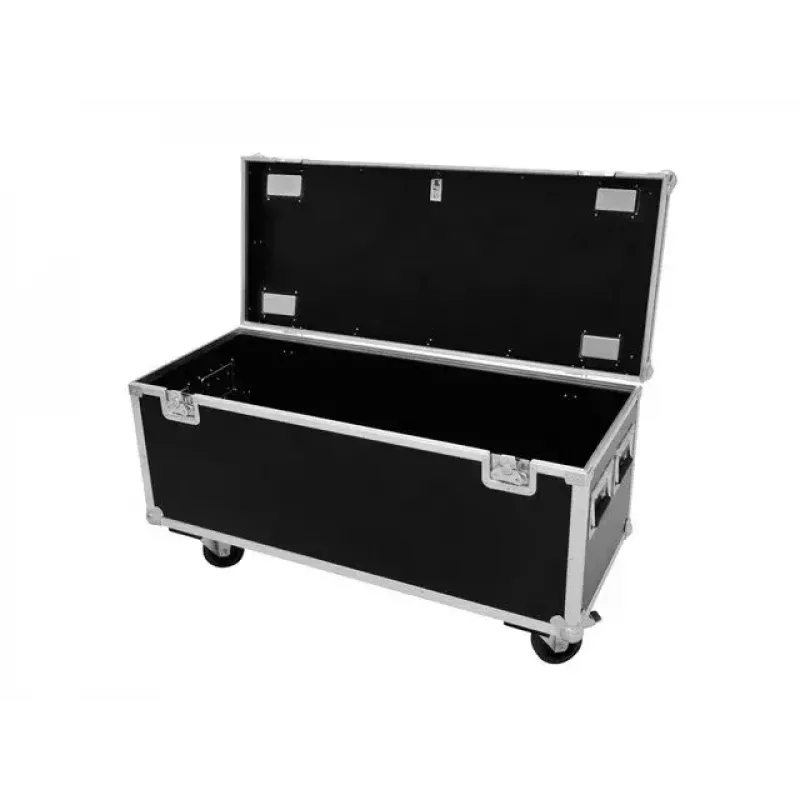 Hard shell case Roadinger 30126925 Aluminium Birch Black 17.9 kg