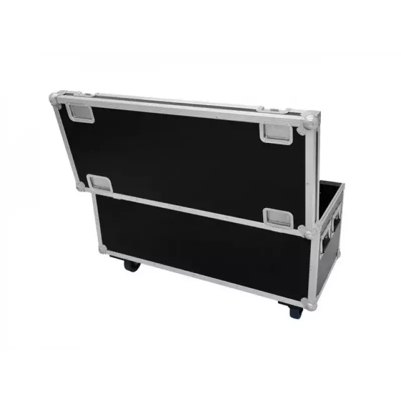 Hard shell case Roadinger 30126925 Aluminium Birch Black 17.9 kg