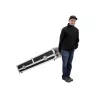 Hard case Roadinger 30124208 for DJ table Plywood Black Silver