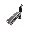 Hard case Roadinger 30124208 for DJ table Plywood Black Silver