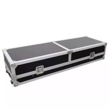 Hard case Roadinger 30124208 for DJ table Plywood Black Silver