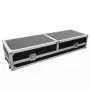 Hard case Roadinger 30124208 for DJ table Plywood Black Silver