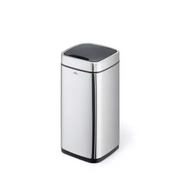 Durable TOUCH 21L Rectangular Stainless Steel Black Silver