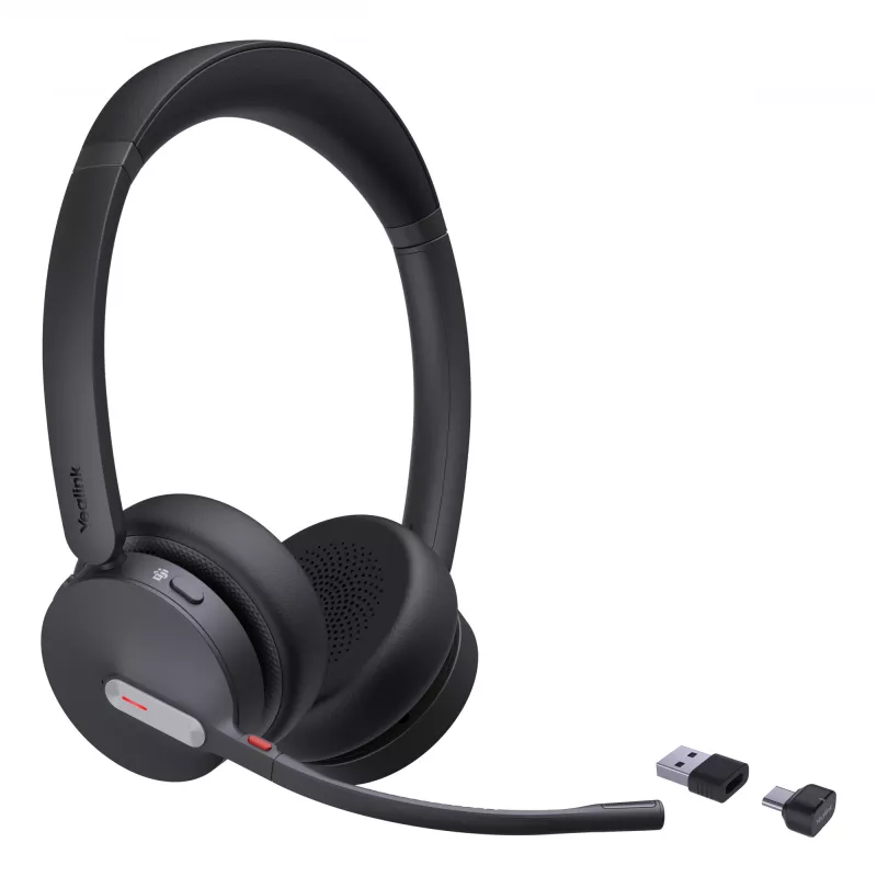 Yealink BH70 Dual Teams USB-C/A Headset, Wireless, 20 - 20000 Hz, Office/Call center, 147 g, Headset, Black