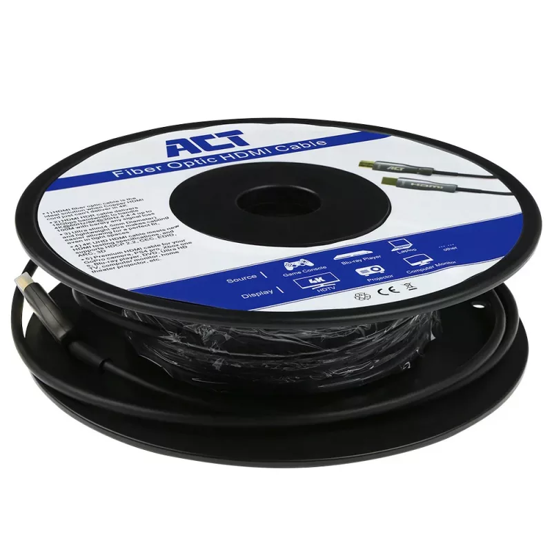 ACT 80 meters HDMI Premium 4K Active Optical Cable v2.0 HDMI-A male - HDMI-A male