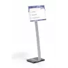 Information stand Durable 481323 A3 Acrylic Silver