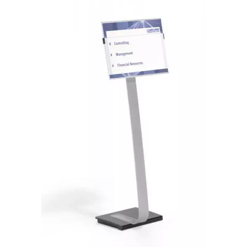 Information stand Durable 481323 A3 Acrylic Silver