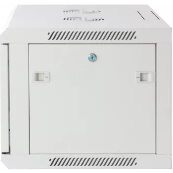 Intellinet 19 inch Network Cabinet - Wall Mount (Standard), 20U, 600mm Deep, Grey, Assembled, Max 60kg, Suitable also for use on desk or floor, Usable Depth 500mm, Metal & Glass Door, Back Panel, Removeable Sides, Parts for wall installation not included
