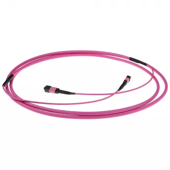 ACT 30 meter Multimode 50/125 OM4(OM3) polarity A fiber trunk cable with MTP/MPO female connectors