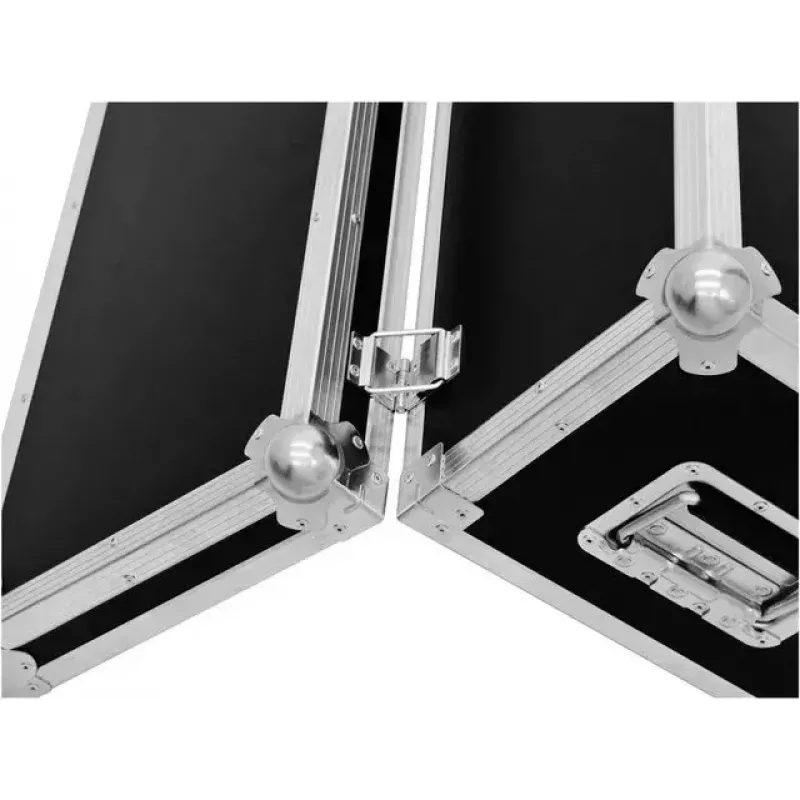 Hard shell case Roadinger 30126800 Aluminium Birch Black 8.3 kg