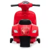 Electric ride-on Jamara Vespa Mini scooter — battery-powered, 4 wheels, for ages from 1.6 years, lights, colours: black/red