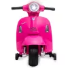 Electric ride-on Jamara Vespa Mini scooter, battery-powered, 4 wheels, ages from 1.6 years, lights, black or pink