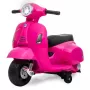 Electric ride-on Jamara Vespa Mini scooter, battery-powered, 4 wheels, ages from 1.6 years, lights, black or pink