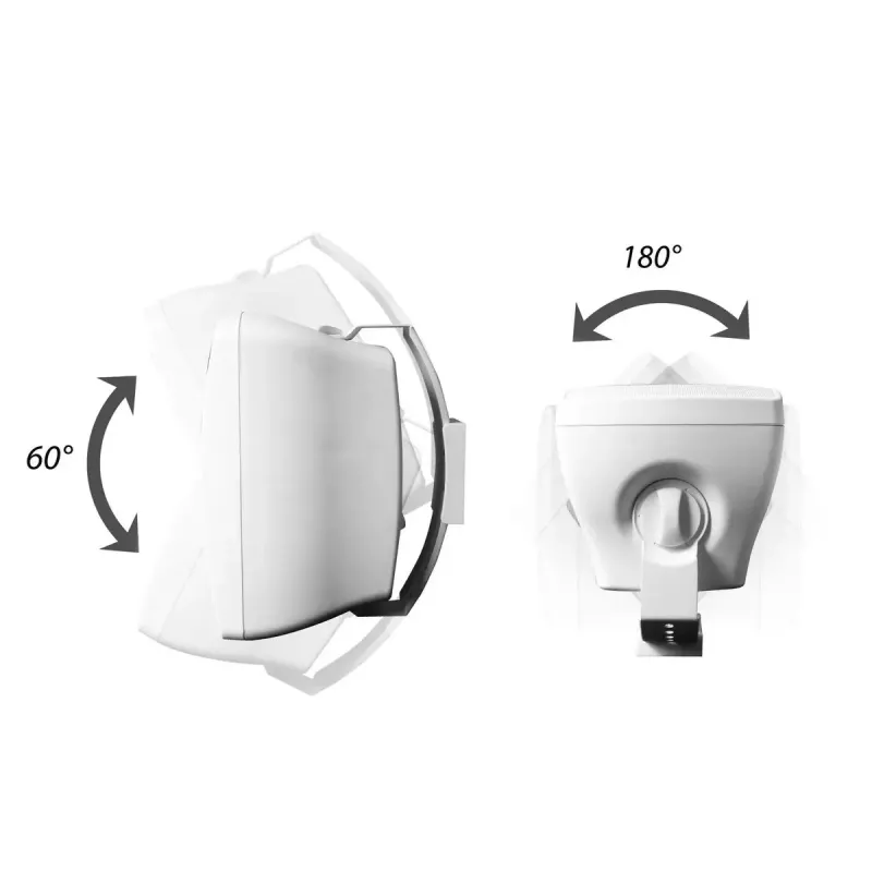 2-way Loudspeaker Omnitronic 11036925 White Wired 40 W