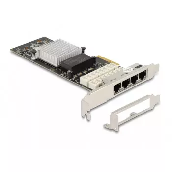 DeLOCK 88610 PCIe Interface Card RJ-45 Intel i350 4 Gbit/s