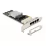 DeLOCK 88610 PCIe Interface Card RJ-45 Intel i350 4 Gbit/s