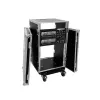 Hard case Roadinger 30109132 Aluminium Black Silver 555x630x985mm