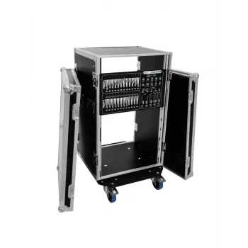 Hard case Roadinger 30109132 Aluminium Black Silver 555x630x985mm