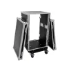 Hard case Roadinger 30109132 Aluminium Black Silver 555x630x985mm