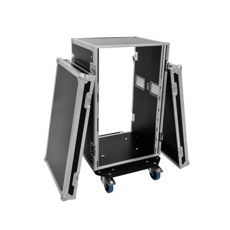 Hard case Roadinger 30109132 Aluminium Black Silver 555x630x985mm