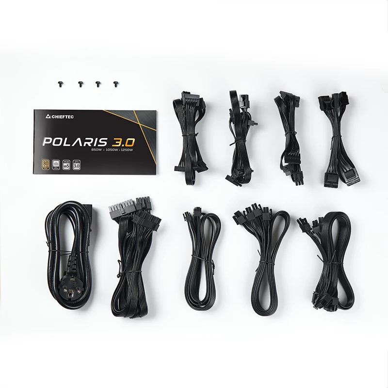 Chieftec Polaris 3.0 1050W power supply unit 20+4 pin ATX ATX Black