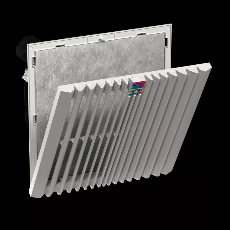 Rack Accessory Rittal 3244.700 Built-in Fan 910 m³/h 1 Fan White