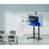 Manhattan Trolley Mount Stand for TV & Monitors (crank handle height adjust), For screens: 37 inch to 120 inch,VESA compatibility:all between 200x200 to 1000x600mm -check the dimensions of the four mounting holes on back of screen to ensure it fits,Max 120kg,1180 to 1630mm