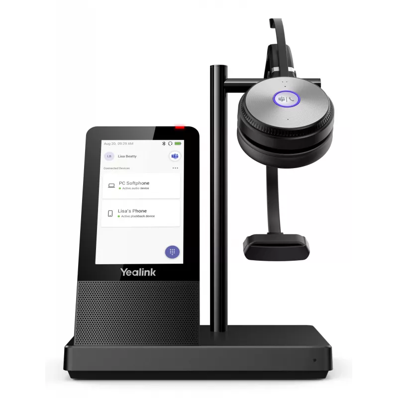 Personal audio conferencing system Yealink WH66 DECT Wireless Headset MONO TEAMS