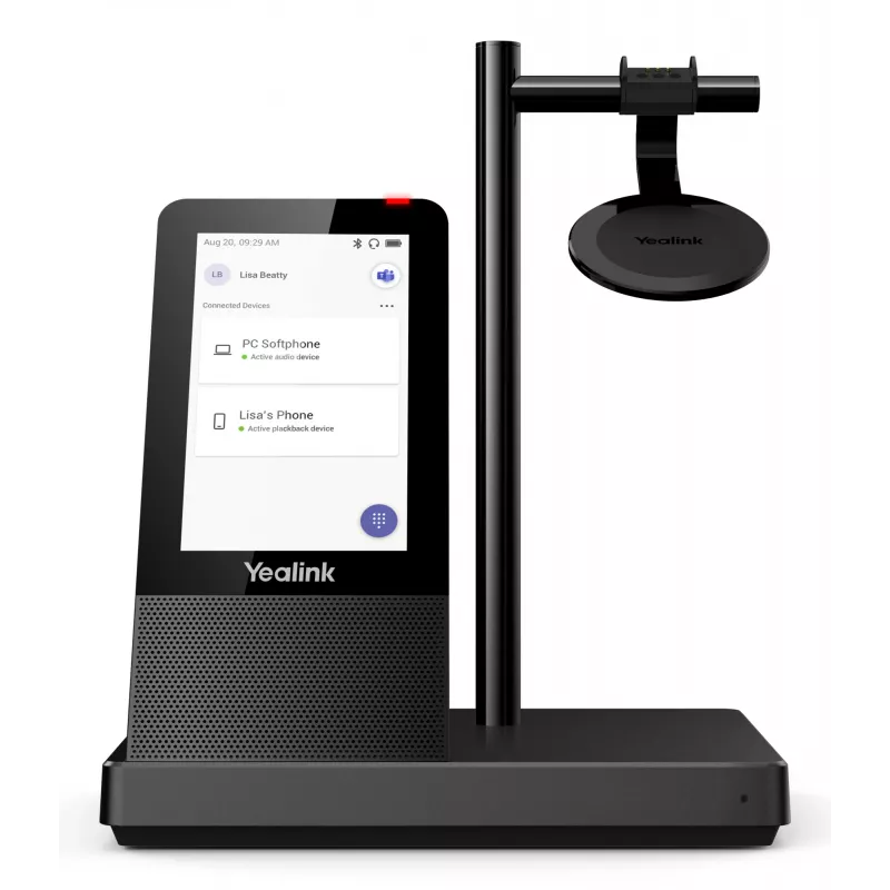 Personal audio conferencing system Yealink WH66 DECT Wireless Headset MONO TEAMS