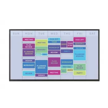 Sharp PN-HY431 Digital signage flat panel 109.2 cm (43 inch) TFT 500 cd/m² 4K Ultra HD Black 24/7