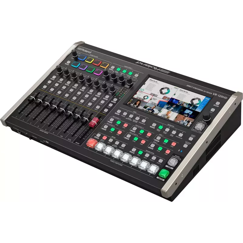 Audio mixer Roland VR-120HD 42 channels 24 bit 48 kHz Black