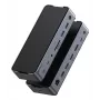 eSTUFF GLB232006 laptop dock/port replicator Wired USB 3.2 Gen 1 (3.1 Gen 1) Type-C Aluminium, Black