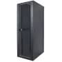 Intellinet 19 inch Network Cabinet - Free Standing, 32U, 600x600mm (width x depth), Black, Flatpack, Max 1500kg, Multi-Point Door Lock, One Lock Per Side Panel, Usable Depth 123 to 373mm, IP20 rated, Rack, Steel