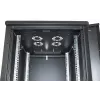 Intellinet 19 inch Network Cabinet - Free Standing, 32U, 600x600mm (width x depth), Black, Flatpack, Max 1500kg, Multi-Point Door Lock, One Lock Per Side Panel, Usable Depth 123 to 373mm, IP20 rated, Rack, Steel