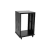 Freestanding rack Roadinger 30103171 14U Black 100 kg
