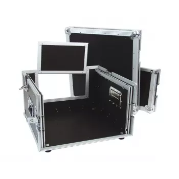 Flight case Roadinger 30110003 Plywood Black Silver 11 kg